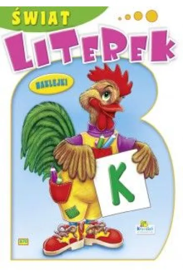 �wiat literek z naklejkami. Kogut 870