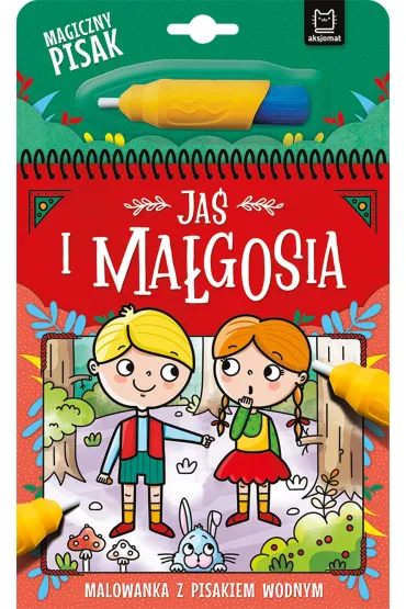 Ja� i Ma�gosia. Malowanka z pisakiem wodnym - Bogus�aw Michalec