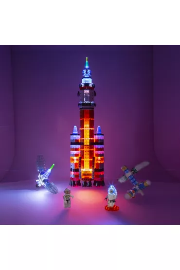 Klocki. Laser Pegs. Mars Rocket