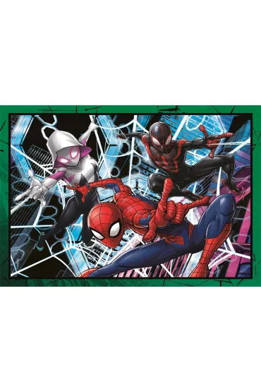 Puzzle 4w1 - SuperColor. Marvel (12+16+20+24 el.) Clementoni