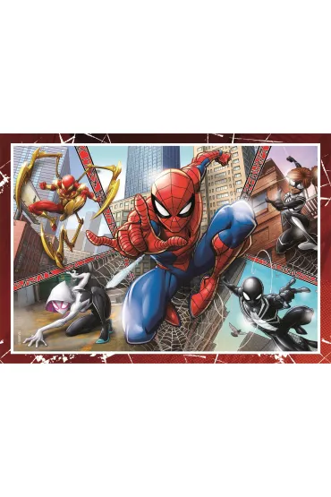 Puzzle 4w1 - SuperColor. Marvel (12+16+20+24 el.) Clementoni