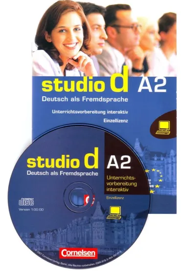 Studio d A2 Unterrichtsvorbereitung interactiv auf CD-Rom (poradnik nauczyciela)