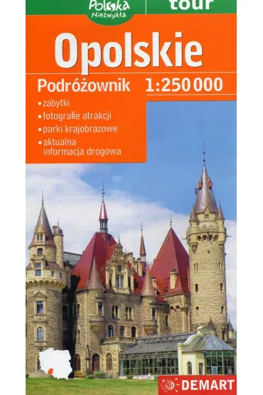 Opolskie 1:250 000 Podr�ownik mapa