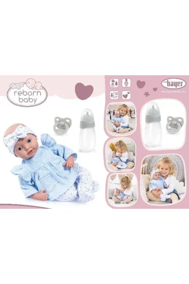 Lalka Reborn Baby Doll 38cm Bayer Design