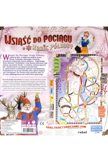 Wsi��� do Poci�gu. Kraje P�nocy - Alan R. Moon