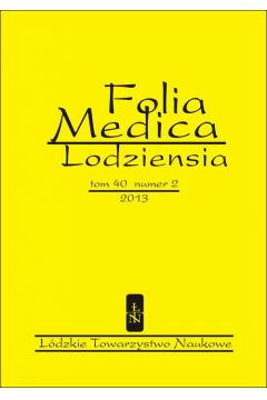 ePrasa Folia Medica Lodziensia t. 40 z. 2/2013