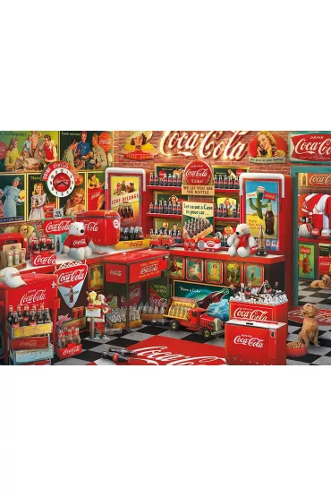 Puzzle 1000 el. Coca-Cola. Nostalgia Schmidt