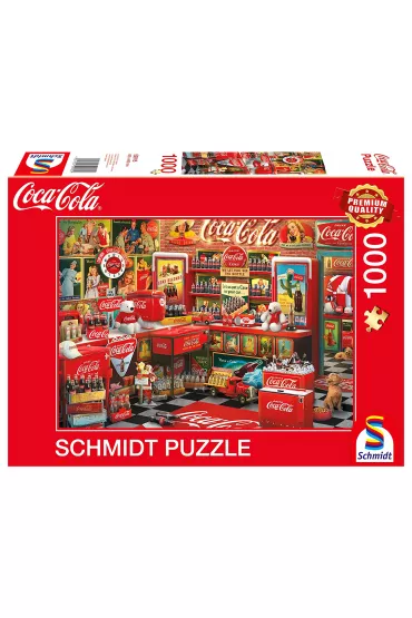 Puzzle 1000 el. Coca-Cola. Nostalgia Schmidt