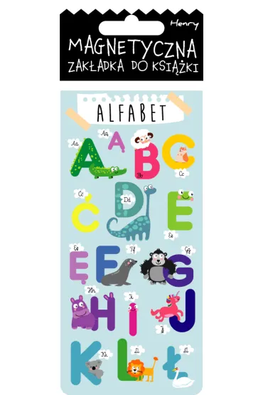 Henry Zak�adka magnetyczna edukacyjna Alfabet