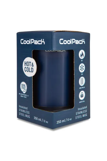 Patio Kubek termiczny Coolpack Coffee Mug Tom Navy Blue 350 ml