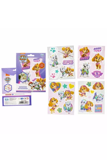 Naklejki na okno Sticker BOO Psi Patrol Girls