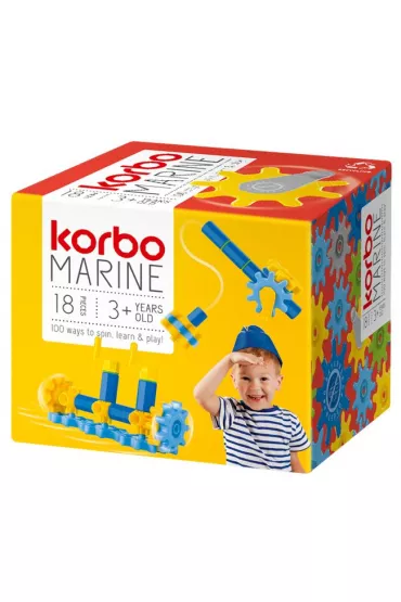 Korbo Klocki 18 el. Marine