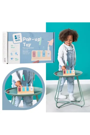 Wyskakuj�ce bu�ki drewniane POP-UP Bs Toys