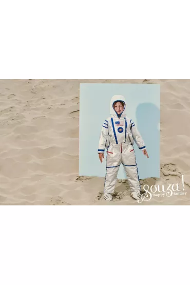 Kostium kombinezon astronauty srebrny 3-4 lata