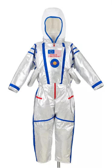 Kostium kombinezon astronauty srebrny 3-4 lata