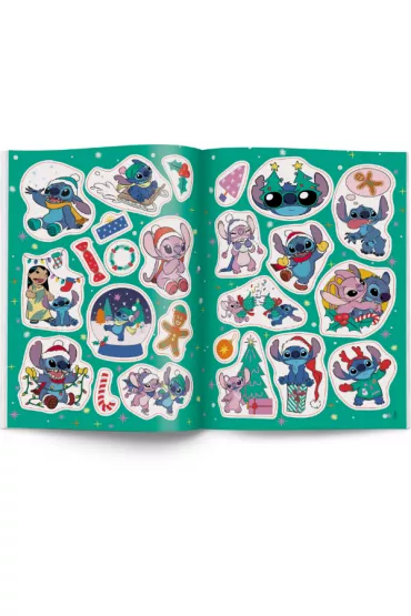 Disney Stich. Kolorowanka z naklejkami