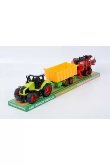 Traktor z maszynami rolniczymi Toys Pawe� Wojda