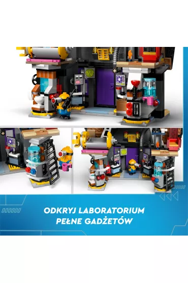 LEGO Despicable Me Rodzinna rezydencja Gru i minionkw 75583