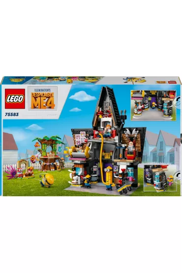 LEGO Despicable Me Rodzinna rezydencja Gru i minionkw 75583