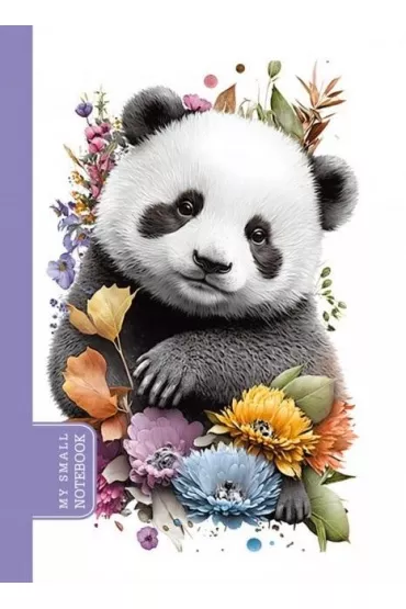 Fresh Notatnik ozdobny Panda 105x148 mm, g�adki 48 kartek