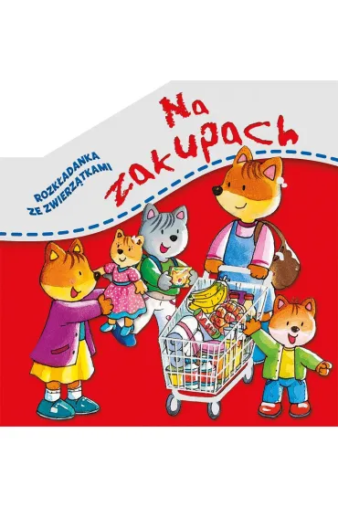 Rozk�adanka ze zwierz�tkami. Na zakupach