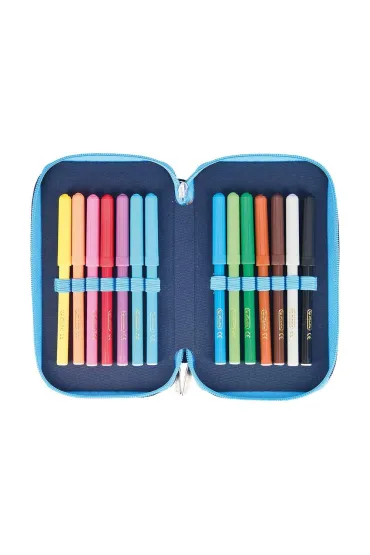 Herlitz Pi�rnik potr�jny z wyposa�eniem Cosmic Explorer