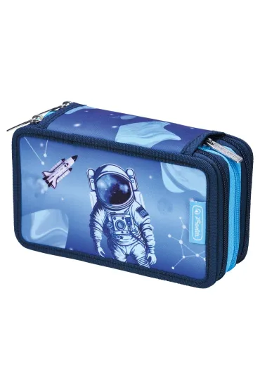 Herlitz Pi�rnik potr�jny z wyposa�eniem Cosmic Explorer