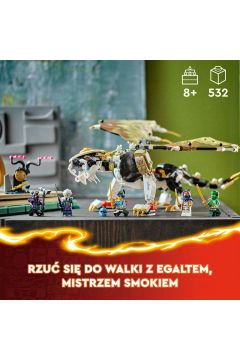 LEGO NINJAGO Smoczy mistrz Egalt 71809