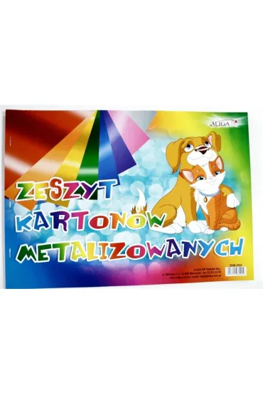Aliga Zeszyt papier�w metalizowanych ZPM-2917