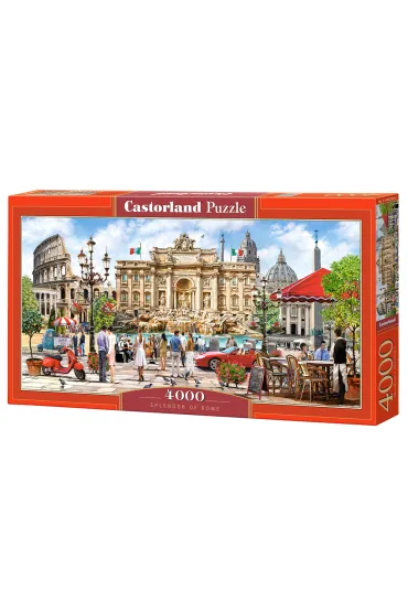 Puzzle 4000 el. Splendor Rzymu Castorland