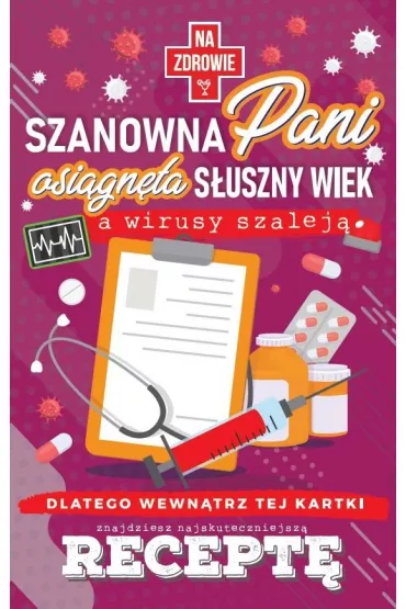 Yeku Karnet Urodzinowy z recept� JCX-054