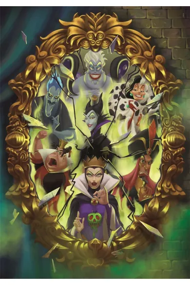 Puzzle 1000 el. Compact Disney Villains Clementoni