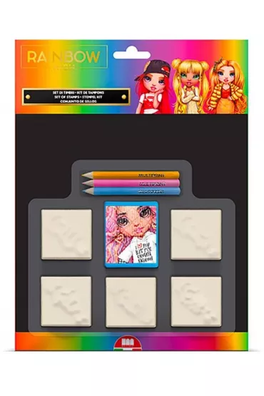 Rainbow High - piecz�tki 5 szt Multiprint