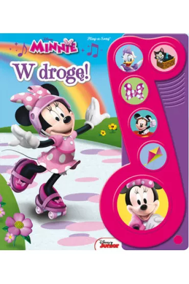 Minnie w drog�. Ksi��eczka d�wiekowa