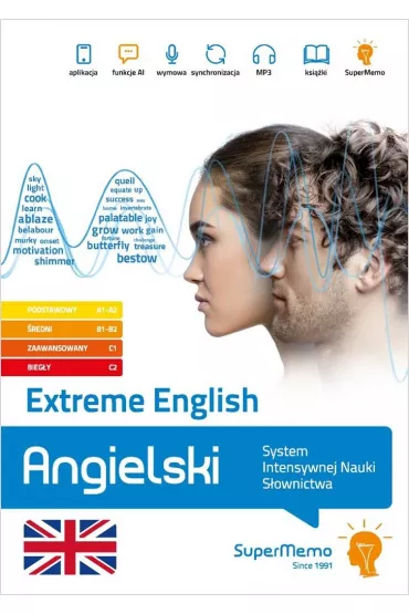 Extreme English. Angielski. System Intensywnej Nauki S�ownictwa (poziom podstawowy A1-A2, �redni B1- - Katarzyna �asocha, �ukasz Drobnik, Karolina Roziewicz, SuperMemo World sp z o o