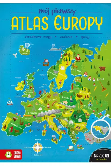 M�j pierwszy atlas Europy - Katarzyna Zio�a-Zemczak