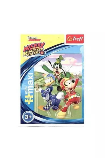 Puzzle 20 el. miniMAXI Wy�cigi terenowe 2 Trefl