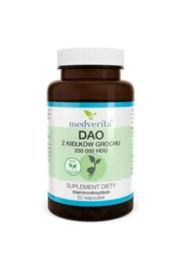Medverita DAO z kie�k�w grochu Suplement diety 60 kaps.