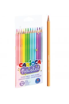 Carioca Kredki owkowe pastelowe 12 kolorw