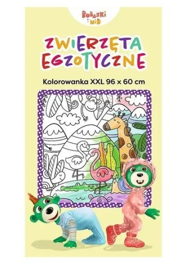 Kolorowanka XXL. Zwierz�ta egzotyczne TREFL