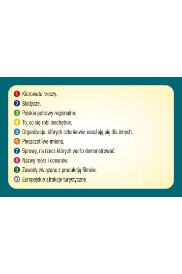 �ap za s��wka Pomys�owa gra j�zykowa Egmont
