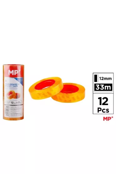 Mp Main Paper Ta�ma samoprzylepna przezroczysta 12mmx33m