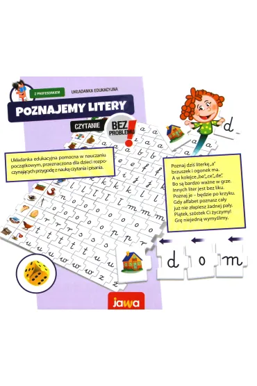 Poznajemy litery z Profesorkiem Jawa