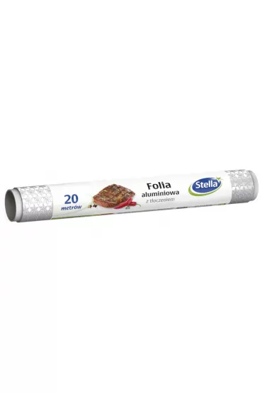 Stella Folia aluminiowa z t�oczeniem 20m rolka