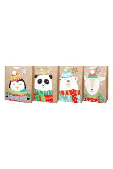 incood. Torba bo�onarodzeniowa 31x42cm Pingwin panda