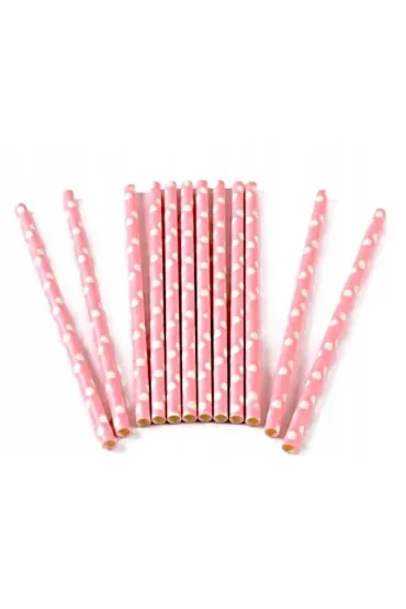 S�omki r�owe 19,5cm12szt PARTY GO