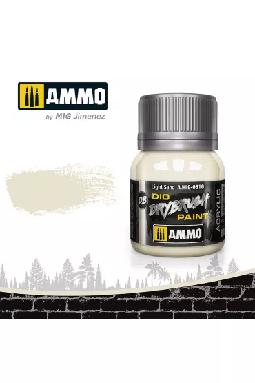 Ammo: DIO Drybrush - Light Sand 40 ml