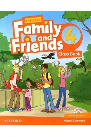 Family & Friends 2E 4 CB PK (MultiRom) - Naomi Simmons
