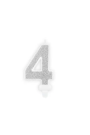 PartyDeco �wieczka urodzinowa 4 7cm