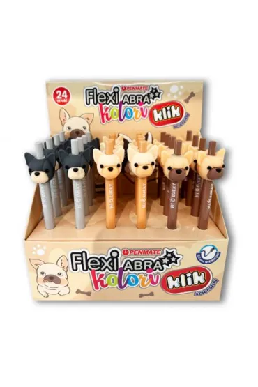 Penmate D�ugopis �cieralny Flexi Abra Kolori Click Buldog